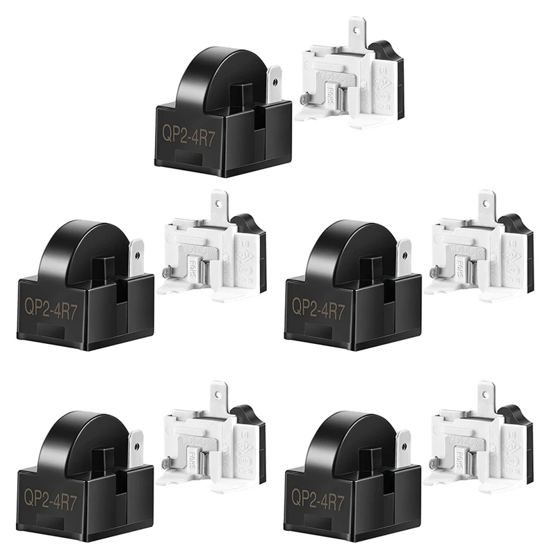 Холодильник стартеры QP2 4R7 4 7 Ом 1 Pin холодильник стартер PTC реле и 6750C 0005P