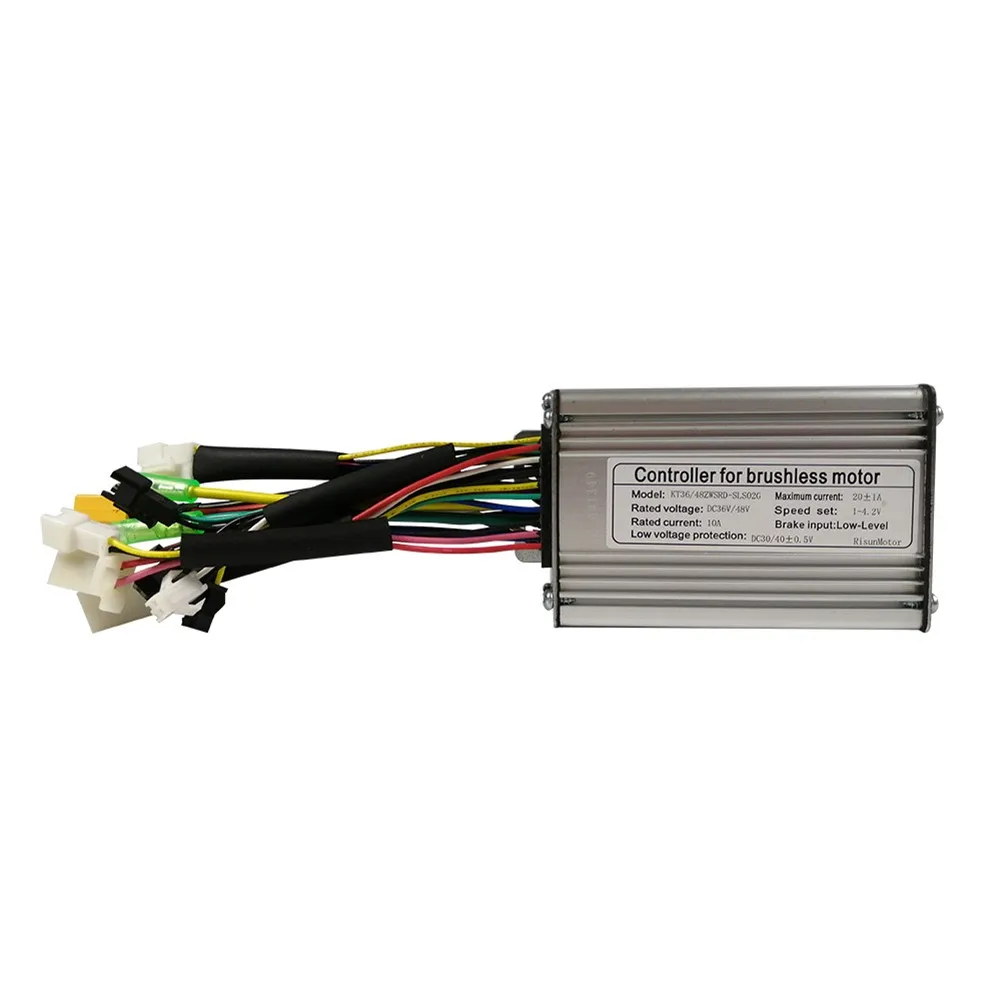 

E-Bike бесщеточная квадратная волна контроллер KT 6Mosfet 24/36V 250W 350W для Hub Motor 6 Tube 20A имитирующий момент квадратная волна