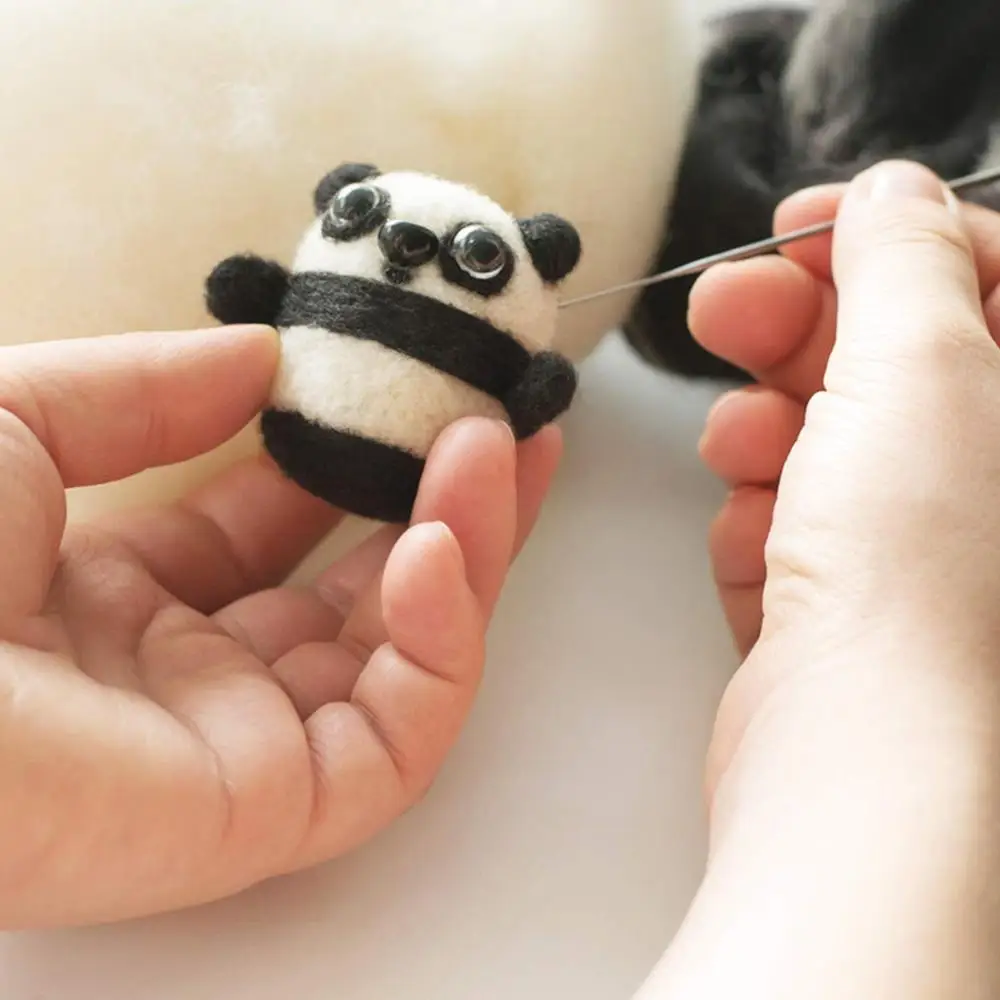 Игольчатая шерсть для рукоделия материалы шерстяная фитильная пряжа валяния и