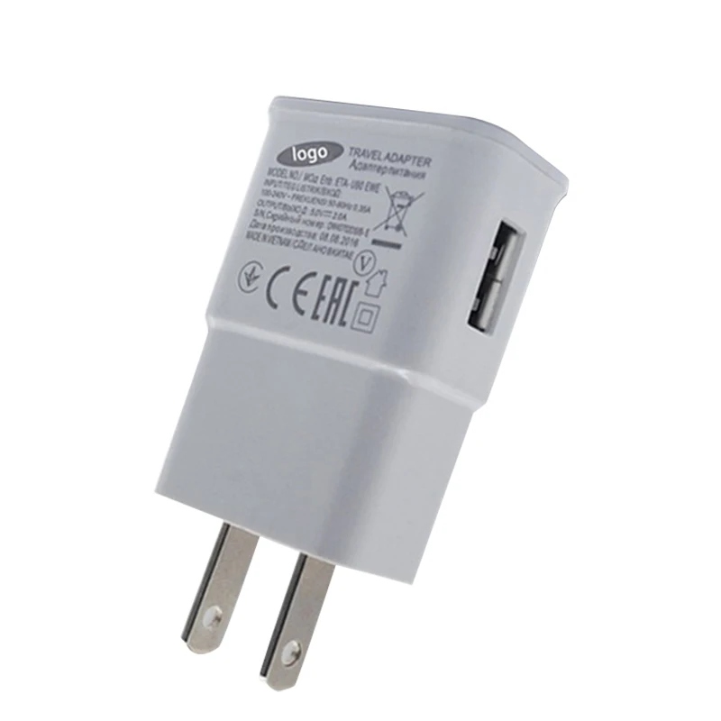 

5V 2A USB Charger Mobile Phonel EU US Power Adapter For Samsung Galaxy S Xiaomi redmi vivo huawei Android smartphone