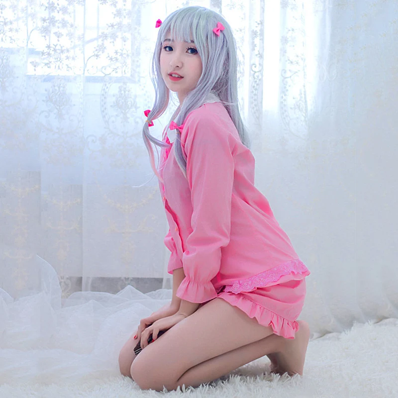 Милые пижамы Eromanga Sensei Izumi Sagiri ночная рубашка одежда для сна топы брюки униформа