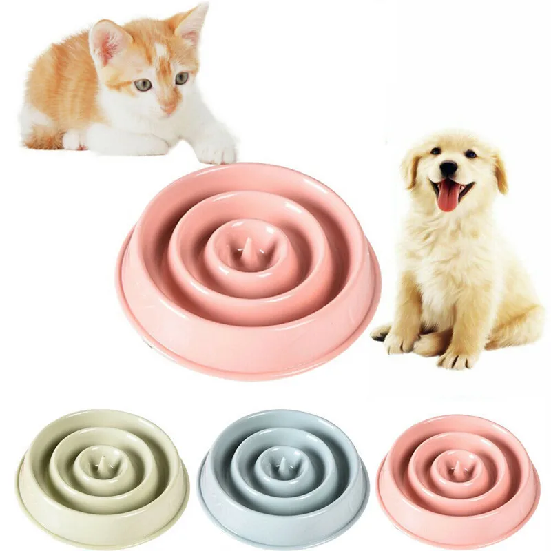 Новинка медленное питание быстрая миска антиударное блюдо для домашних животных