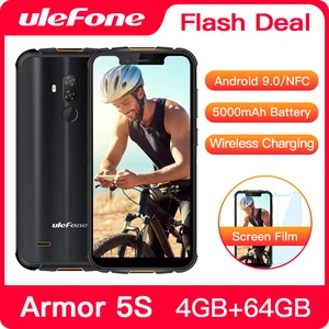 Смартфон Ulefone Armor 5S, Android 9,0, IP68, NFC, 5,85 дюйма, 4 + 64 ГБ, 5000 мА  ч