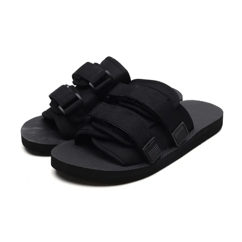

Plus Size Hong Kong Style 2021 Spring/Summer New Slippers Outdoor Beach Shoes Men's and Women's Couple Vietnam Slippers