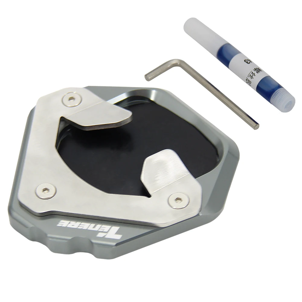 Новый мотоцикл 2019 2020 2021 для Yamaha Tenere 700 Tenere700 алюминиевый увеличитель ног боковая