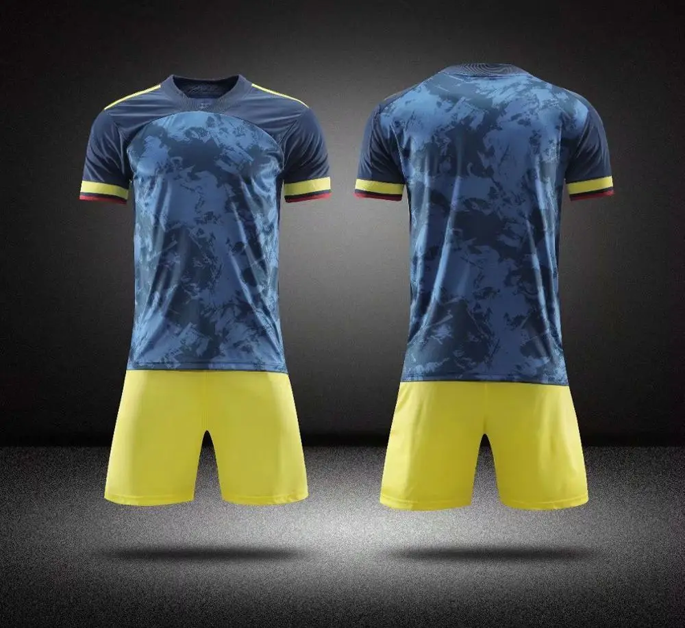 Soccer sets Детские футбольные мужские футбольные комплекты для взрослых, майки, форма Futbol, пустые тренировочные рубашки на заказ, короткий костюм для мальчиков, Джерси - Цвет: Soccer sets