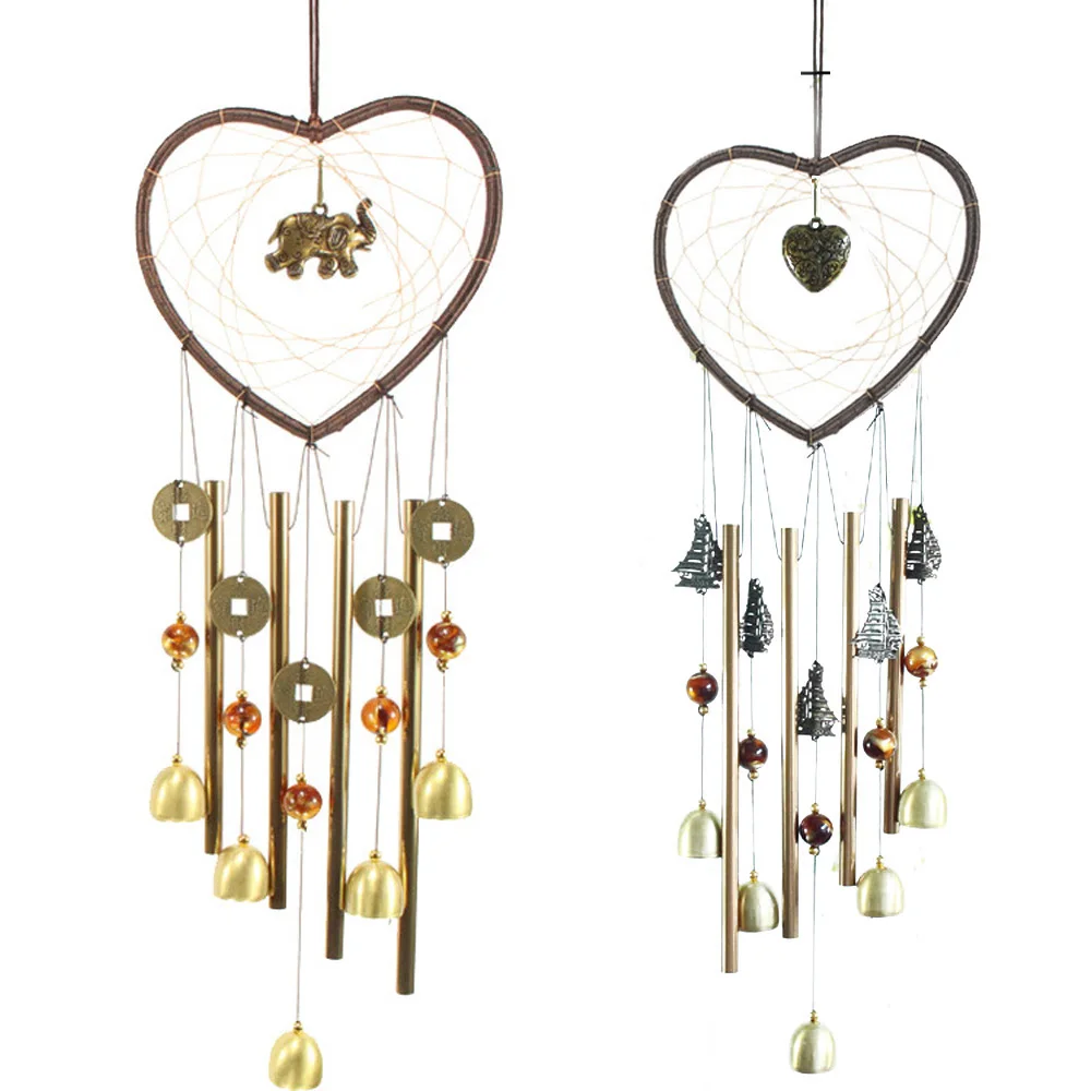 Ветряные колокольчики окна двора Открытый Сад домашний декор фэн-шуй орнамент |