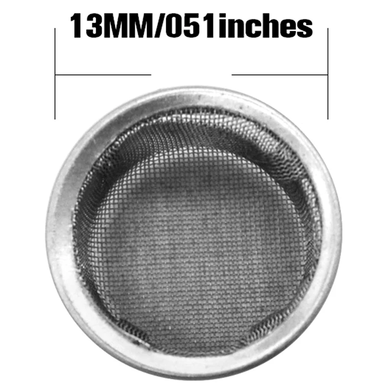 13 мм Экран фильтры Нержавеющая сталь курительная трубка s для трубки с