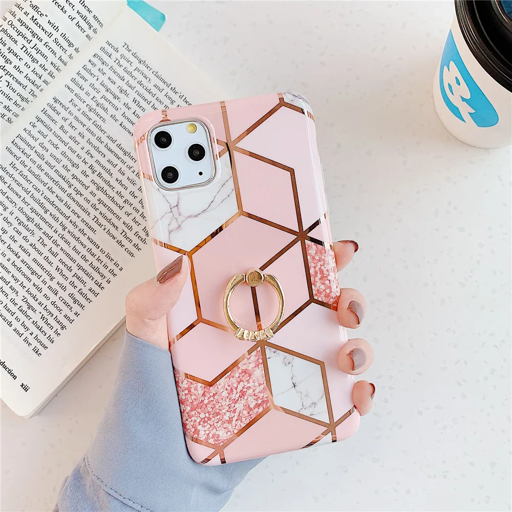 Чехол для телефона iPhone 11 Pro 6 6s 7 8 Plus SE 2020 X XR XS Max милый чехол с откидной подставкой