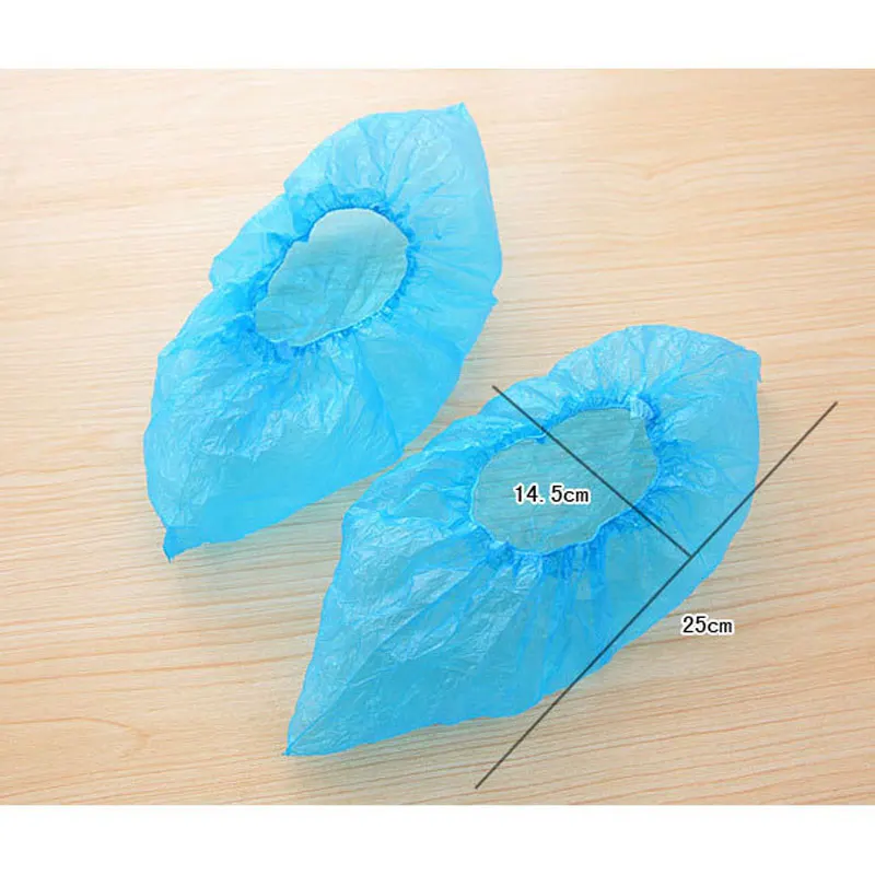 

100Pcs Shoe Covers - Disposable Hygienic Boot Cover for Household, Construction, Workplace, Indoor Carpet Floor Protection