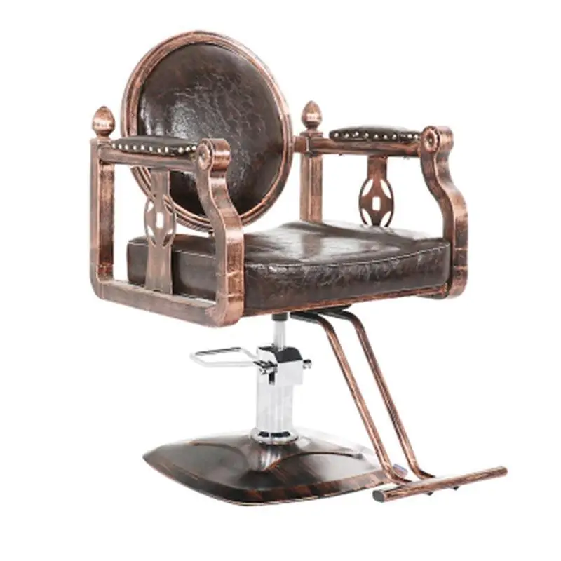 MODEL N Schoonheidssalon Mueble Stoelen cappersstoelen Barbeiro Hair Sedie De Belleza Sedia Cadeira Salon Barbearia Silla парикмахерское кресло - Цвет: MODEL N