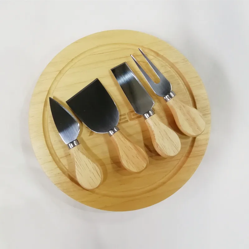 (5 шт.) набор деревянных ножей для сыра нож инструменты резки вилки с набором