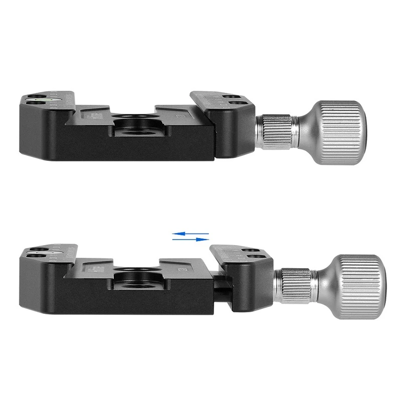 

2 Pcs Quick Release Clamp with Aluminum Alloy Quick Release Plate and Tripod, CL-70N & CL-110N