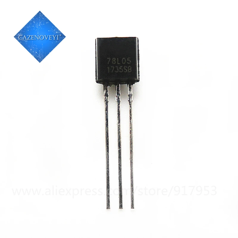 50 шт./лот L78L05 78L05 APL78L05 TO 92 5 0 V 0.1A новый оригинальный в наличии|Интегральные схемы| |