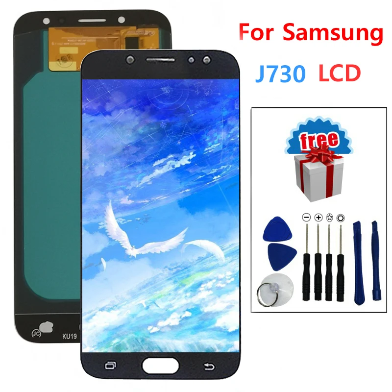 Сенсорный ЖК экран для Samsung Galaxy J7 Pro 2017 J730 J730F|lcd digitizer|samsung lcd screensamsung j7 screen |