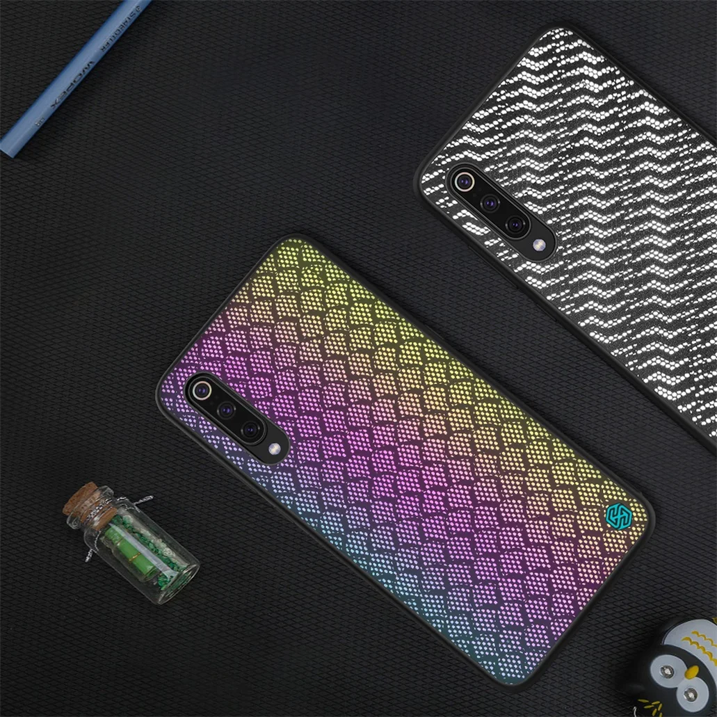 Чехол NILLKIN для Xiaomi Mi 9 Explorer тканый полиэфирный сетчатый светоотражающий чехол из
