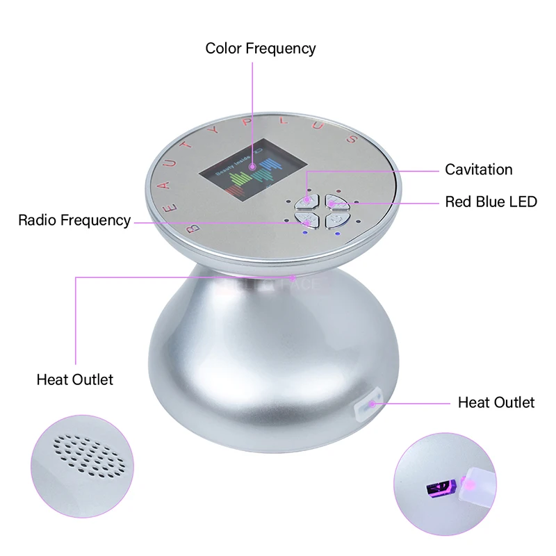 3D радиочастотной ультразвуковой тела мышц похудение коррекция фигуры Сжигание