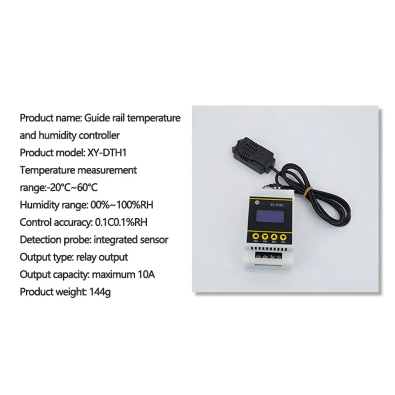 Temperature Humidity Controller Humidistat Thermometer Hygrometer Control Switch |