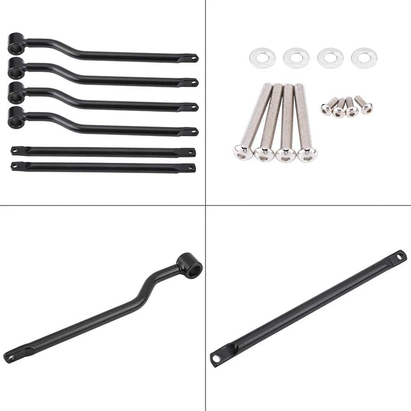 

Motorcycle Universal Saddle Bag Support Bars Mounts Bracket Side Luggage for Kawasaki Honda Yamaha Suzuki