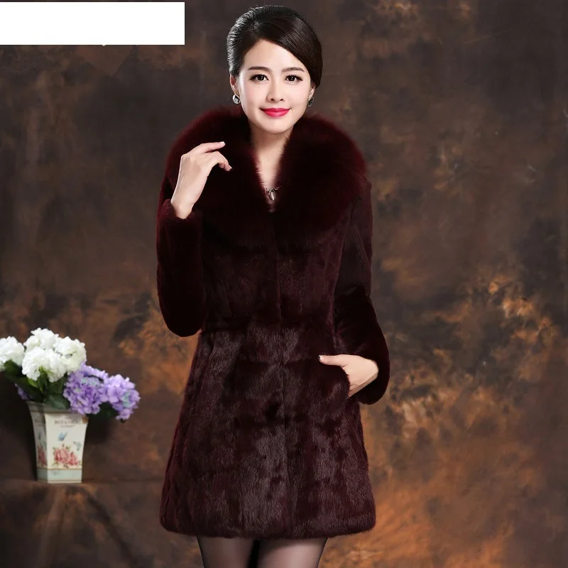 Женское пальто большого размера из искусственного меха женское меховое с