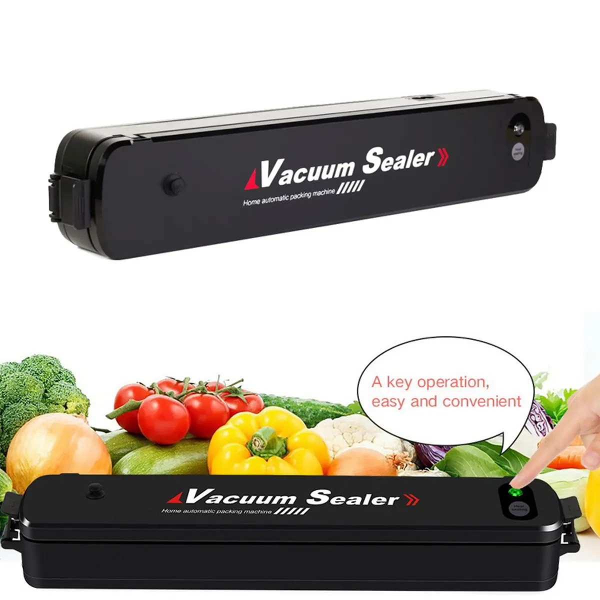 

90 Вт Электрический вакуумный упаковщик с 15 штук Упакованные мешоки для машины коммерческих бытовой пищевой вакуумный упаковщик пленка упа...