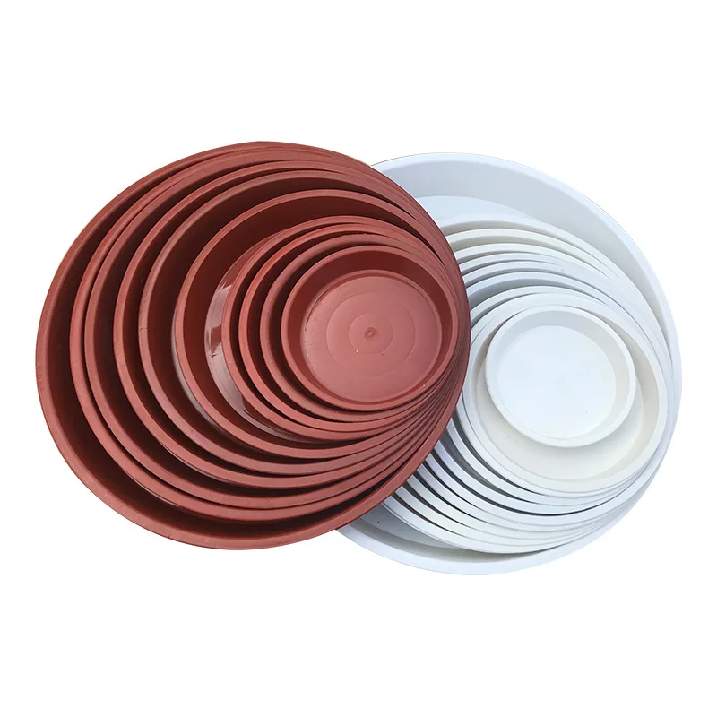 3 шт. утолщенные пластиковые блюдце для растений Круглый капельный поддоны