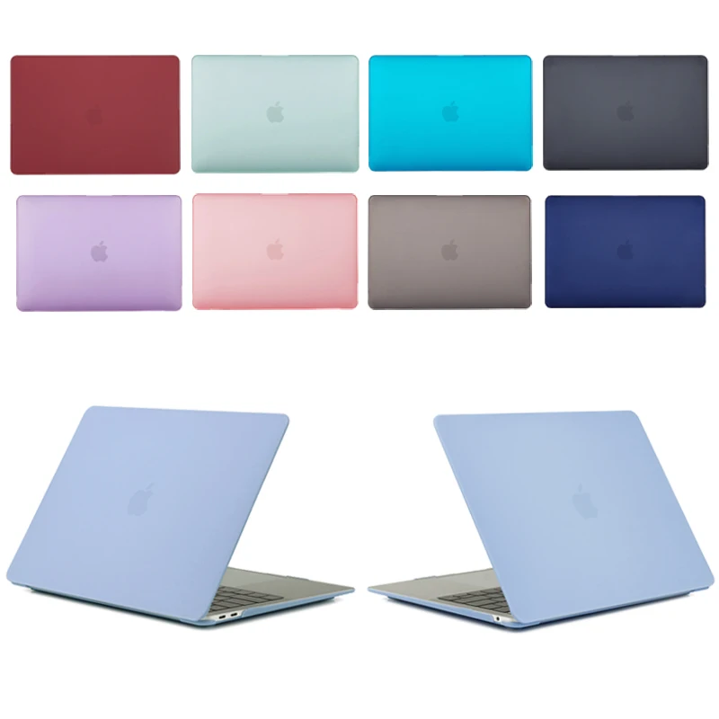 Матовый чехол для ноутбука MacBook Air 13 A1932 Pro Retina 11 12 3 15 4 сенсорная панель Macbook New A2159