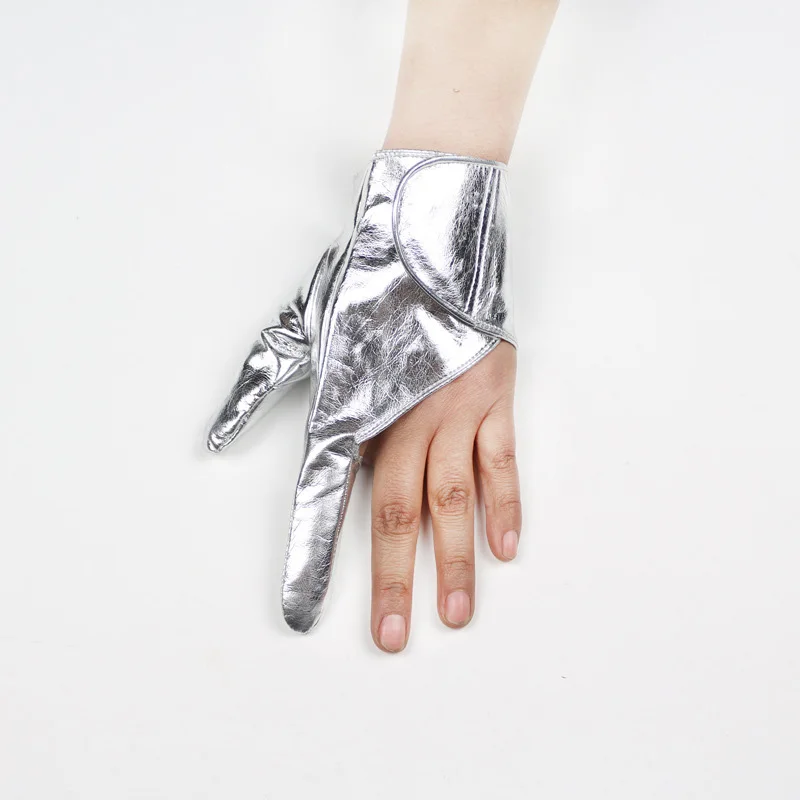 Женские перчатки из искусственной кожи для выступлений женские уличные