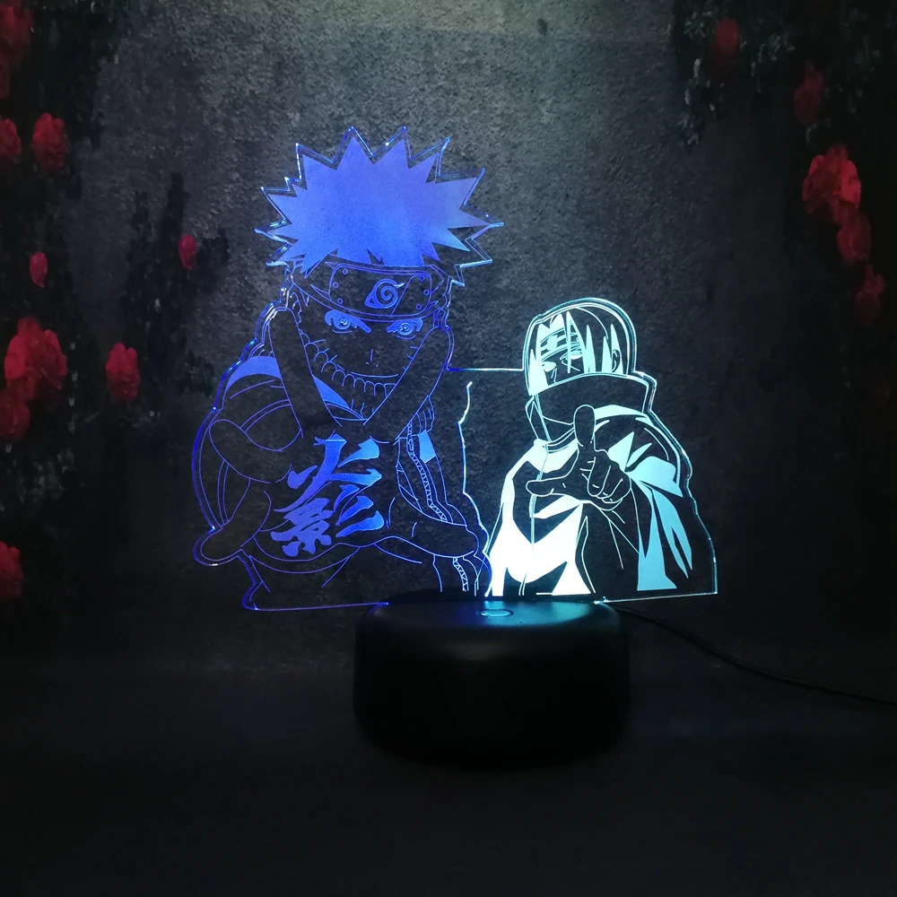 Смешанный Двойной градиент цвета Творческий Декор настольная лампа Япония