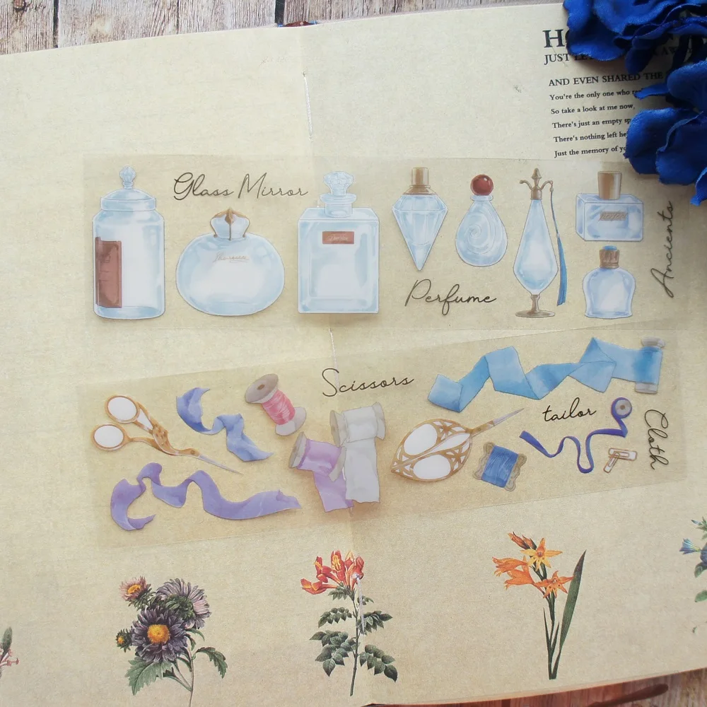 6 листов кабинет ручная работа комната ПВХ стикер Скрапбукинг Сделай Сам