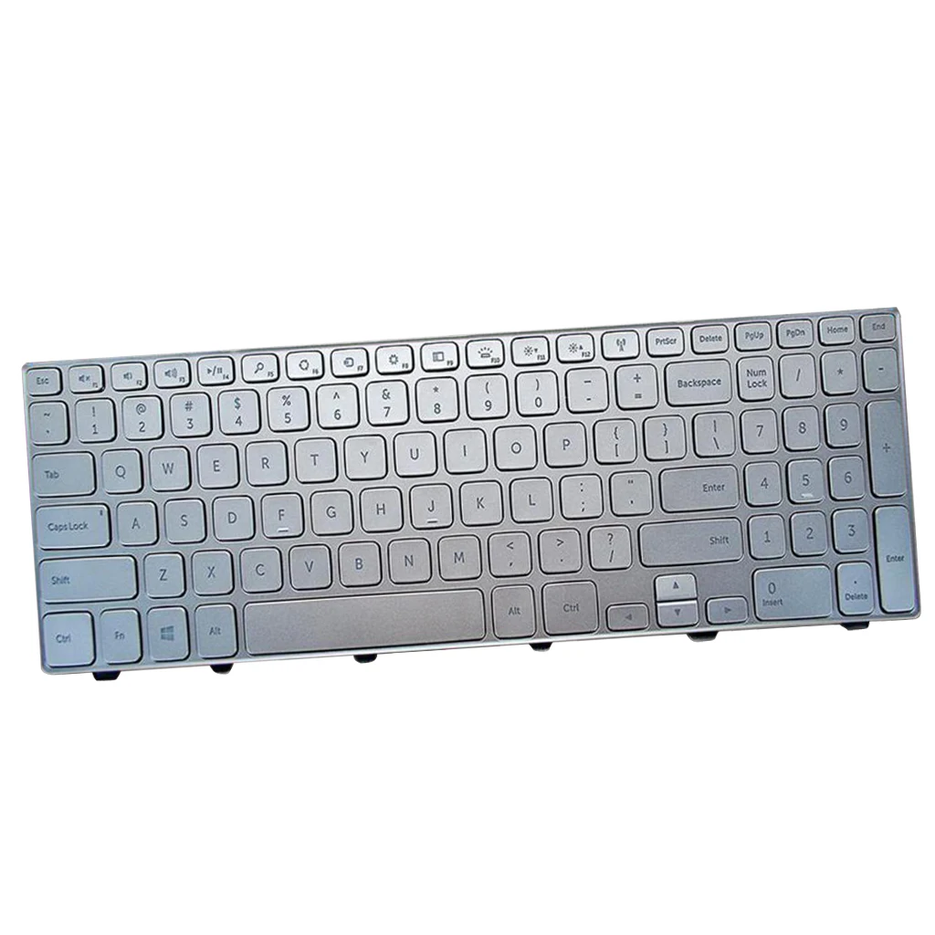 Сменная английская клавиатура для ноутбука с подсветкой/подсветкой Dell Inspiron 15-7000