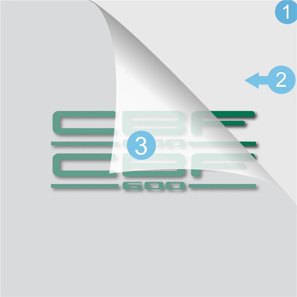 

New Motorcycle reflective fuel wheels fairing portable luggage helmet stickers sign decoration Decals For HONDA CBF600 cbf 600