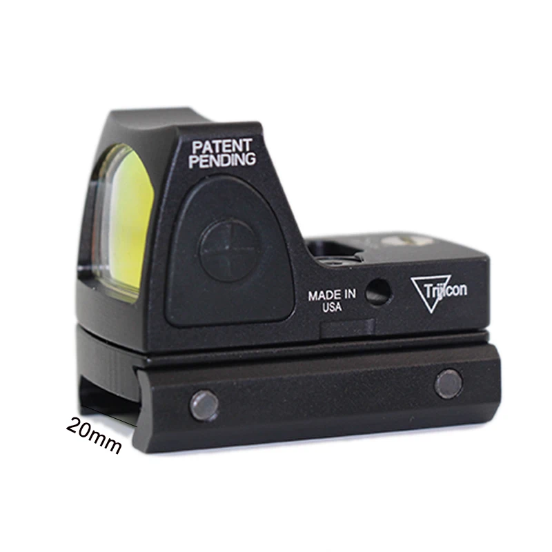 RMR red dot RMR Red Dot лазерный прицел для 20 мм рейку Glock 17 19 тактический фонарь голографический прицел страйкбол пистолет принадлежности для охоты - Цвет: RMR red dot