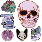 Костюмы на Хэллоуин в готическом стиле персонажа мультфильма Черепа скелета с эмалевая брошь на булавке значок булавка броши джинсовая куртка Модные ювелирные изделия аксессуары