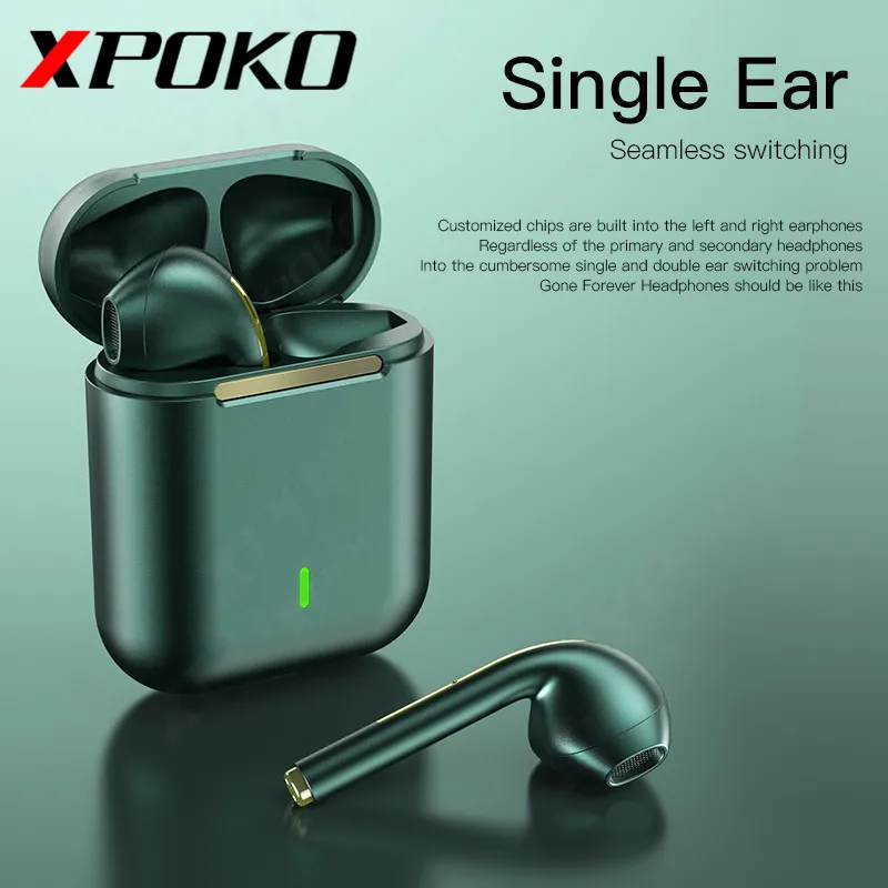 

New TWS Bluetooth Headphones Stereo True Wireless Headphone Earbuds In Ear Handsfree Earphones Ear Buds For Mobile Phone