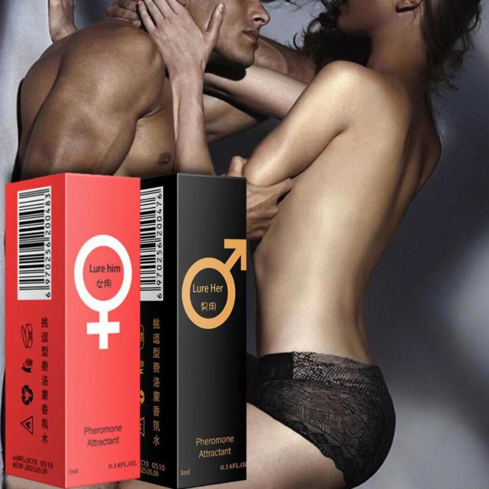 

3ml Pheromone Sex Attractant Perfume Flirt Fragrance Scented For Him Her