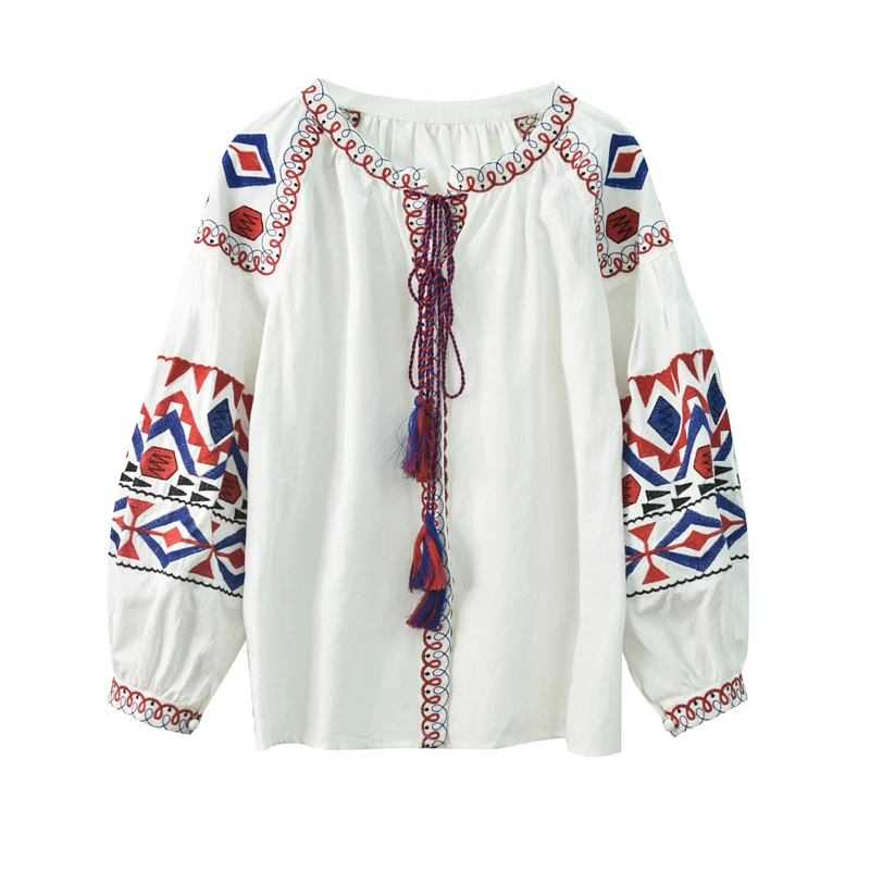 

Video scene shooting web celebrity girlfriends into national wind heavy embroidery cotton loose hide belly jacket dress coat