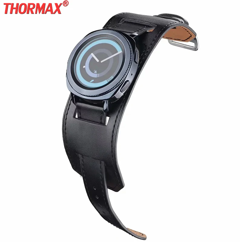Ремешок для часов из натуральной кожи Samsung Gear S3 S2 HuaWei Watch 2 Huami AMAZFIT | Наручные часы