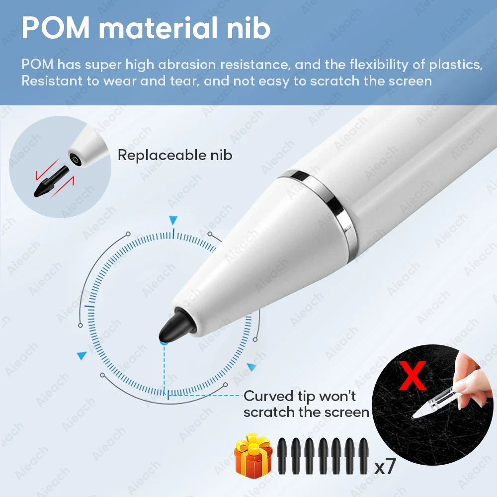 Стилус для iPad ручка карандаш Apple Pencil 1 с отклонением от ладони умная Pro 2020 11 12 9 7 2018