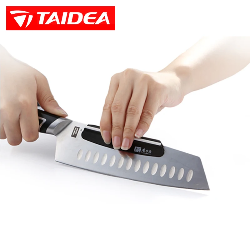 Кухонная точилка для ножей TAIDEA профессиональная масло воды направляющая ангела