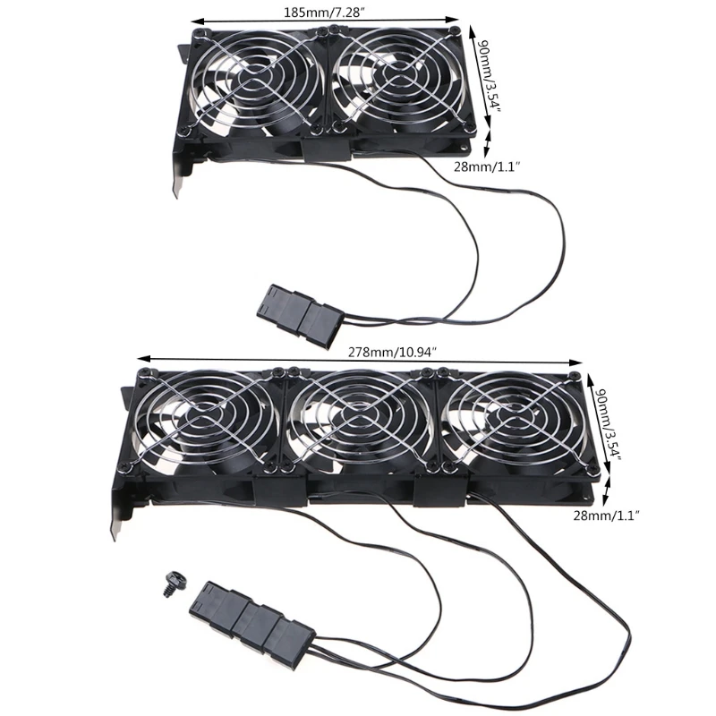 

92MM Universal Desktop Computer VGA Cooler Partner Ultra Quiet 9025 Chassis PCI Graphics Card Cooling Fan Companion