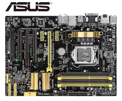 ASUS H87-PRO рабочего Материнская плата DDR3 LGA 1150 материнская плата H87 разъем LGA 1150 i7 i5 i3 DDR3 32G SATA3 UBS3.0 материнская плата