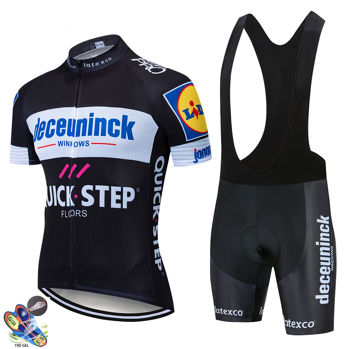 

2021 Pro Team Quick Step Cycling Jersey Set MTB Uniform Bike Clothing Ropa Ciclismo Bicycle Clothes Mens Short Maillot Culotte