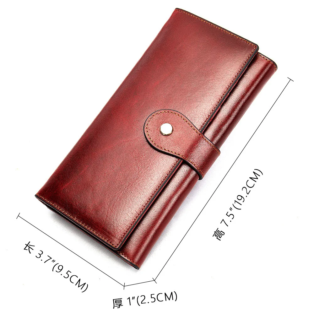 

Best Selling Multi-Functional Genuine Leather Lady's Wallet Simple Style Women's Wallet Wallet Fashion Clutch Bag
