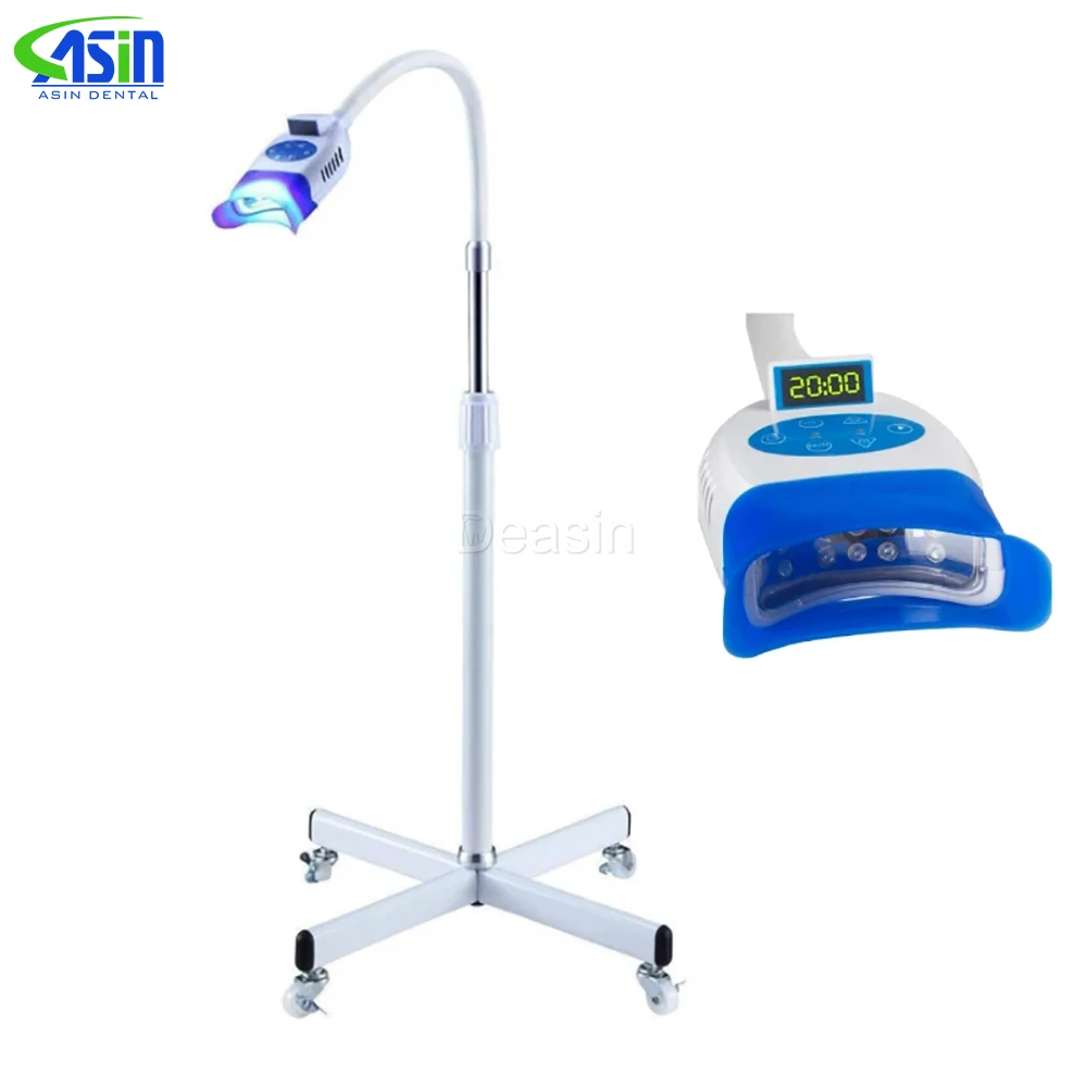 Dental Unit Floor Standing Type Oral Lamp Bleaching Cold Light LED Teeth Whitening Machine