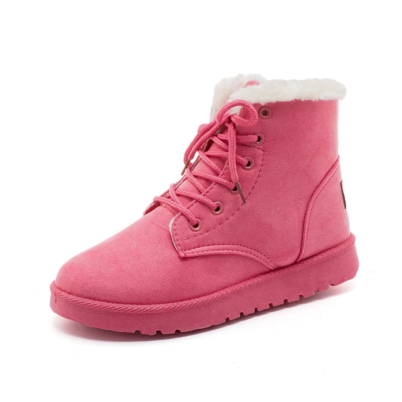 CuddlyIIPanda Brand New Super Cheap Classic Women Snow Boots Fluffy Furry Ankle Winter Fur Black Red Botas Mujer | Обувь