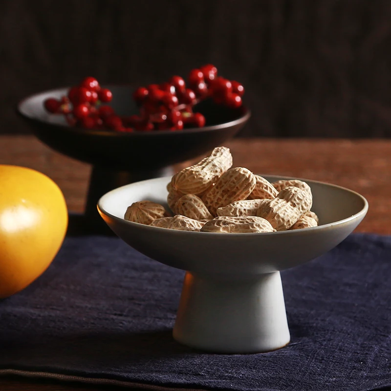 Керамическая тарелка в китайском ретро стиле керамическая фарфоровый десертный