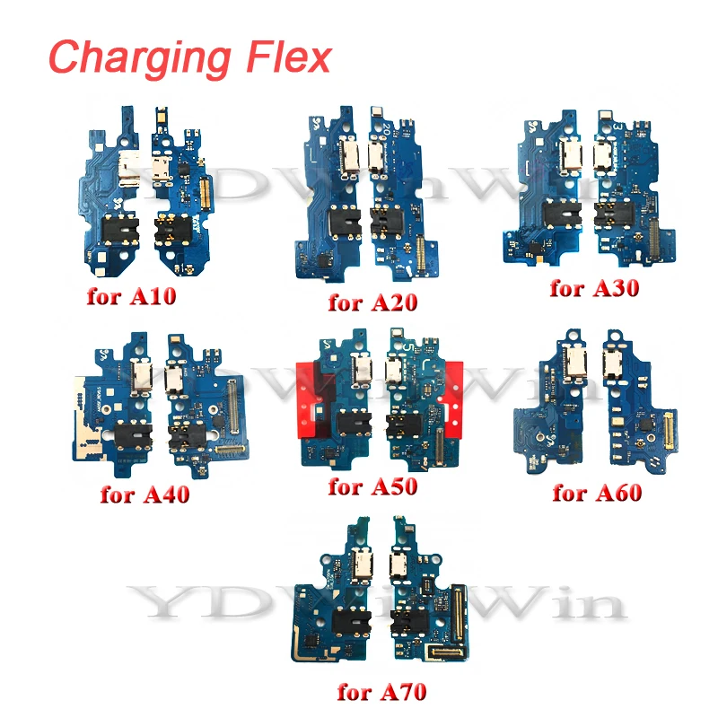 Зарядное устройство Порт док станция разъем USB плата для Samsung Galaxy A10 A20 A30 A40 A80 A70 A60