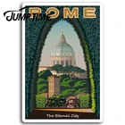 Время прыжка для Рима Италия виниловые наклейки город наклейка Путешествие ноутбук багаж грузовик наклейка на бампер, окно водонепроницаемые аксессуары