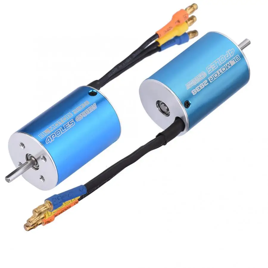 SURPASSHOBBY 4-полюсный 2838 4700/6200KV бесщеточный двигатель аксессуары для 1/12 1/14